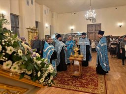 Канун праздника Введения во храм Пресвятой Богородицы